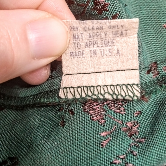 American Vintage :: 80s Glam Nah Nah Women Evening Jacket Skirt Set Size 10P - Picture 8 of 11